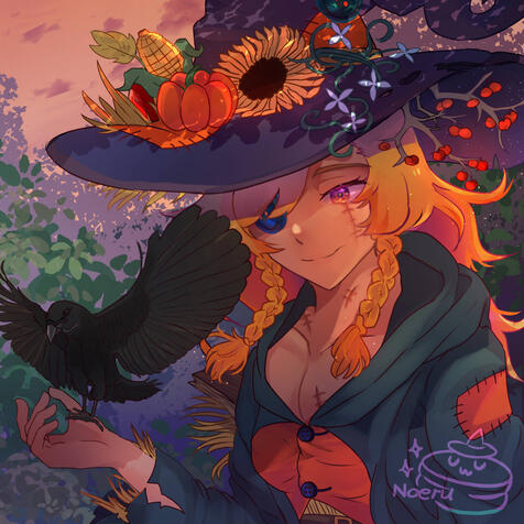 Novern Scarecrow Art trade