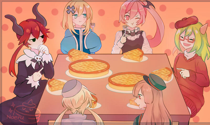 みんなとアップルパイ!