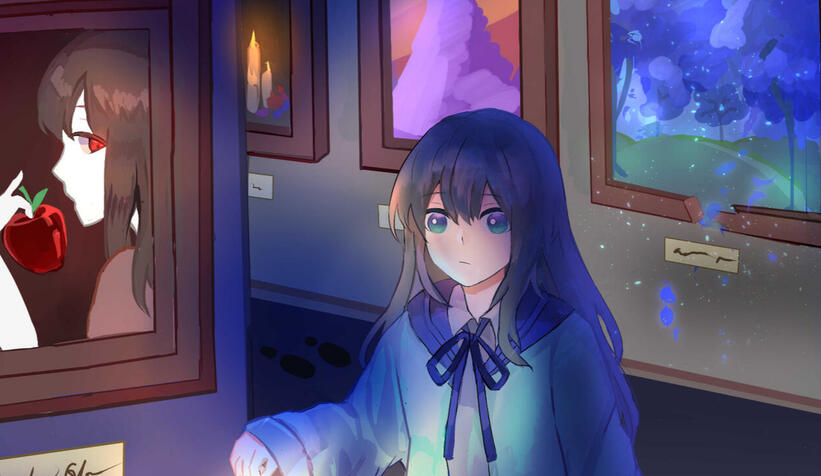 とある不思議な美術館で